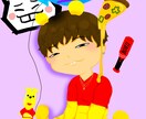 似顔絵描きます 現役イラスト系専門学生です！主に派手めなイラストを描きます！ イメージ2