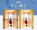 画像加工/画像編集をいたします Photoshopでご希望の修正をいたします イメージ1