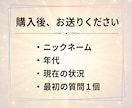 恋愛や仕事等、あなたの悩みをタロットで視ます 未来が見えずに立ち止まっているあなたに、20分間チャット鑑定 イメージ2