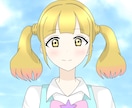 ラブライブ風のイラスト描きます 好きなキャラやオリキャラをラブライブ風にしてみませんか？ イメージ2