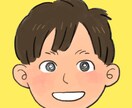 やさしいタッチの似顔絵アイコンを制作します 温かみのある線と色で、 安心感を与える似顔絵をお描きします。 イメージ3