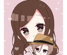 夢絵にも！ぬいぐるみを抱っこしたアイコン描きます SNSなどにぜひ！( ᵕᴗᵕ ) イメージ4