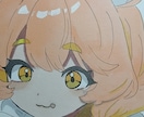 色紙イラストお描きします 趣味、鑑賞用イラストにピッタリなイラストお描きします イメージ2