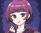 ポップでかわいく人物イラスト描きます 人物上半身メイン、アイコンなどにおすすめ☆ イメージ4
