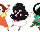 イラスト・アイコン制作、キャラクターデザインします さまざまな表情のキャラクターをデザインいたします！ イメージ6