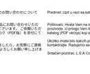 ボスニア・セルビア語翻訳【クロアチア可】致します 旧ユーゴ圏の希少言語／現地出身スタッフ担当／日・英対応 イメージ1