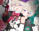 SNSアイコン・1枚絵・立ち絵お描きします デフォルメ、可愛い女の子、男の子を書くのが得意です イメージ1