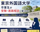 東京外国語大学卒業生が受験・進路相談に乗ります 地方出身の外語大卒がアドバイスします イメージ1