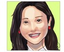ちょっとリアルな似顔絵描きます ブログ、SNSのアイコン等に使用可能です イメージ5