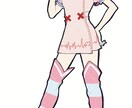 立ち絵制作します ポップなアニメ塗りの立ち絵をお描きします！ イメージ6