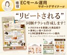 食品EC専門！リピートに繋がる同梱チラシを作ります 「届いた瞬間」が勝負！美味しい食べ方とファン化を促すデザイン イメージ1