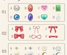 セミオーダーであなただけのロゴを制作いたします 文字・カラー・パーツを変更してオリジナルロゴを制作します イメージ5