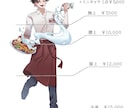 TRPG等に使える商用利用可の立ち絵を描きます スピーディーな納品が可能です！無料の表情差分つき！ イメージ2