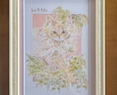 愛らしいペットさんの似顔絵を色鉛筆で描きます "うちの子"の特別な1枚はいかがでしょう イメージ8