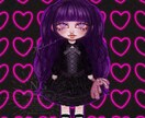 4月限定価格！耽美ダークゴシックな絵描きます アイコン,SD,立ち絵(追加料金)まで幅広く対応出来ます♡ イメージ9