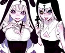 可愛くてキラキラしたイラストを作成いたします ♡商用利用可！あなただけの、特別なイラストを作成いたします♡ イメージ5
