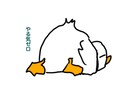 鴨田さんのLINEスタンプを届けます リアクションの大きいアヒルです イメージ2