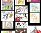 プロのCMプランナーが、絵コンテを描きます 企画意図が的確に伝わる、イキイキした絵コンテ、しかも早い！ イメージ2