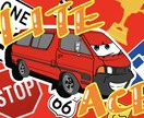 ポップな(カートゥーン)イラストを最安値で描きます アイコン、壁紙等お好きなところに使用可能です！ イメージ8