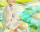 商用可】儚い瞳と温度感溢れる1枚絵描きます 心揺さぶる『儚さ』を形に、温度を感じるような1枚絵製作します イメージ3