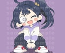 カートゥーン風ゆるかわ3頭身キャライラスト描きます SNSアイコンや配信に使える個性派キャラを制作します！ イメージ1