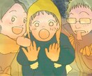 優しく可愛くポップ！デザインイラスト、描きます 【デザインと漫画の間のような、明るく優しいイラスト】 イメージ6