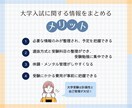 高校生向け大学入試情報一覧作成や奨学金相談乗ります キャリアの国家資格を持つ元高校進路サポーターが作成します イメージ3