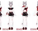 あなただけのVtuberモデルを全行程制作します Vtuberデビューをお手伝いいたします！ イメージ3