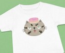 子ども向け・ブランド用Tシャツデザインを制作します シンプルで印象に残るかわいいTシャツデザインを制作します イメージ2