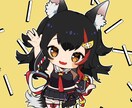 ポップで元気なデフォルメイラストを提供致します グッズやサムネイルのアクセントに！ イメージ4