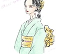 SNSアイコン用イラストを描きます アナログスケッチ風の印象的なイラストお探しの方へ イメージ1