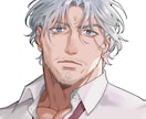 TRPG立ち絵/うちよそ◎雰囲気ある絵描きます イケオジ/男性キャライラストが得意です！ イメージ1