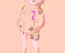 SNS用サムネイルイラスト描きます Vtuber、キャラクター関係クリエイターをお手伝いします！ イメージ2