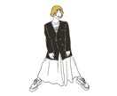 商用◎シンプルでイマドキなイラストを作成します 個人や企業様のアイコン・宣伝イラストを手書き風にデザイン イメージ2