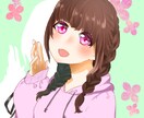 最短3日！お好みの可愛いふわふわ女の子描きます 観賞用・SNS用・歌ってみた・サムネイルなど！用途自由！ イメージ7