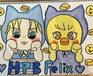 2.3等身の可愛い似顔絵描き色紙描きますます イラスト描くのが好きです。KPOPが大好きです♡ イメージ4