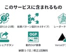 診断型Webサイトを企画〜実装まで一括制作します 診断テスト8本運用中の開発者が、シェアされる診断作ります イメージ3