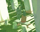風景に人物が佇む生活感のある絵を描きます 思い出の記録やあなた自身の表現をお手伝いいたします！ イメージ5