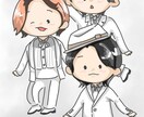 ミニキャライラストを描きます 幅広く使える可愛いほのぼのなイラストが中心です！ イメージ3