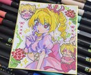 あなただけの色紙イラストをお描きします 色紙にあなたの魅力を詰め込みます♡ イメージ1