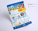 目に留まるチラシ・フライヤーを制作します 【修正無料】両面や三つ折りチラシ、印刷セットも承ります イメージ2