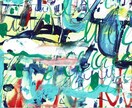スピード感あるファインアート系イラスト描きます インテリア、壁紙、など一味違うイメージで毎日を豊かに イメージ1