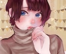写真を元に厚塗りで似顔絵イラスト描きます アイコンやプレゼントにオシャレなイラストを イメージ1