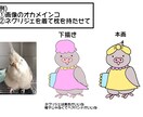 動物のコミカルでかわいいイラスト作成します 様々なシーンで使えるコミカルでかわいい動物イラスト作成します イメージ2