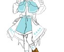 SNSアイコン・1枚絵・立ち絵お描きします デフォルメ、可愛い女の子、男の子を書くのが得意です イメージ4