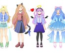 オリジナル一枚絵，立ち絵も描きます 様々な作風であなただけの一枚絵，立ち絵を描きます！ イメージ10
