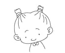 8/31までの特別価格！ゆる〜いアイコン描きます SNSのアイコンや名刺等に使えるゆるめなイラストです♪ イメージ1