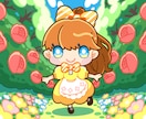 ポップでゆるかわいいミニキャラ描きます ◎商用利用可、マスコットキャラクター、子供向けイラストなどに イメージ5