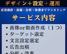 インスタ・Meta広告etc 出稿・分析をします 広告運用～分析・提案全てご対応いたします イメージ1