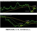 MAからの乖離率検出インジケーターを提供します 移動平均線からの高乖離でエントリー。乖離率を一覧で表示。 イメージ3